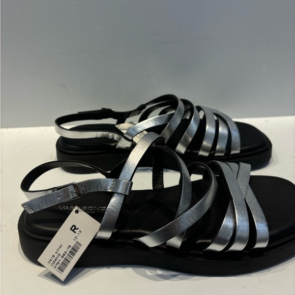 Vagabond Shoemakers Connie Strappy Sandal Silver  37 - Picture 4 of 7